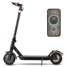 WHOSU Electric Scooter Adults with 350W Motor, Up to 19 MPH & 19 Miles E-Scooter, Lightweight Folding Electric Scooter for Adults with APP Contro