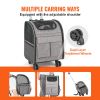 Rolling Pet Carrier Backpack with Removable Wheels for Under 18LBS