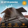 Offroad Foldable 2-3 People Amphibious Inflatable Car Roof Top Tent for camping Outdoor Glamping Camping Tent for SUV